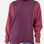 Athleta  Colorblock Mock Neck Pullover Sweatshirt Womens Small Activewear Workout Photo 0