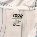 IZOD Lot Of 2  XFG Women's Golf Zip-front Polo Cool-FX  XL Blue White Activewear Photo 5