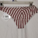 Viscious Young Babes striped bikini bottoms size large Red Photo 1