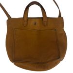 Portland Leather Goods Mini Crossbody Tote in Honey Brown Photo 1