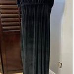 Zelie For She Womens Blouson Dress Black Velour Stretch Sleeveless 2XL (b5) Size 2X Photo 4