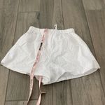 House Of CB white broderie anglaise shorts Photo 5