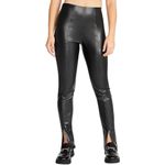 Steve Madden  Anastasia Leggings in Black XSmall Womens Vegan Faux Leather Pants Photo 8