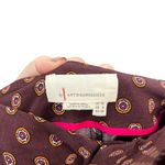 Anthropologie Marsden Wide-Leg Pants Trouser Dot Print Maroon Orange Size US 8 Photo 10