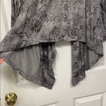 Knox Rose  Charcoal Floral Open Cardigan Photo 12