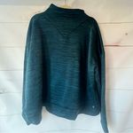 Xersion Cowl neck women Xertion Teal Sweatershirt Photo 1