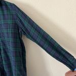 Uniqlo Green and Blue Plaid Shirt Photo 4