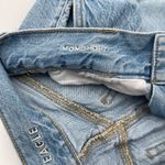 American Eagle Size 4 Denim Mom Short High Rise Paperbag Jean Summer Preppy Photo 4