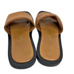 Free People Bohemian Wren Slide in Sandals Tan Leather Size 37 US 6.5 Photo 6