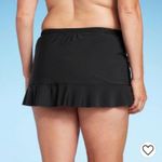 Aqua Green Women's Ruffle Swim Skirt - ® Black Photo 1