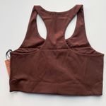 Girlfriend Collective Paloma Sports Bra Racerback Brown Size XL NEW Photo 3
