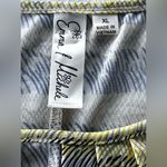 Emma & Michele  Women's Dress Bell Long Sleeve Black Abstract Print Size‎ XL Photo 2