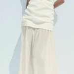 ZARA Combination Strapless Midi Dress Photo 0