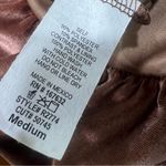 NWT Klesis Boutique brand Velvet Shorts romper Bubble Hem size medium Brown Photo 3