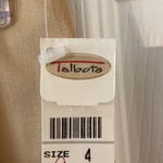 Talbots Tan Chinos Classic Straight-Leg Pants Ankle inseam 30” waist 28” new Photo 2