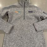 Patagonia Better Sweater DialogTech Logo Gray Quarter Zip Pullover Jacket XS Photo 0