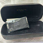 Coach  eyeglass sunglasses case black thicker one Photo 1
