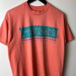 Vintage 90s Touching Lives With Love T Shirt Pink Large L USA Hearts Graphic Tee Photo 11