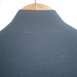 Orvis  S Zip Front Easy Wear Long Sleeved Top in Black Blue Photo 3