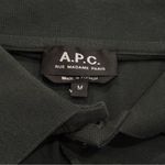 A.P.C. 100% Cotton Forest Green Polo Athleisure Golf Tennis Old Money Luxury M Size undefined Photo 5