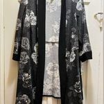 R & M Richards NWT R & M Richard’s Metallic Floral Cardigan Photo 0