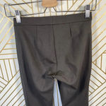Vince Gray Leather Piped Legging Joggers Photo 9