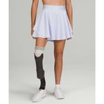 Lululemon Court Rival High-Rise Athletic Skirt Size 2 Long Pastel Blue Photo 2