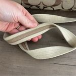 Coach Vintage Poppy Signature Tan Canvas Gold Metallic Swing Pack Crossbody NWT Photo 11