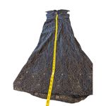 Theia Shimmering Navy Formal Gown Photo 4