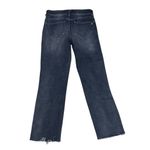Democracy  Deep Blue Denim Jeans Raw hem Photo 1