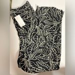 Mango Black and White Patterned Women's Trousers Photo 7