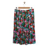 J.Crew Pleated Midi Skirt Confetti Floral Sz 8 NWT Colorful Style AO805 Photo 4