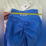 BOOM BOOTY blue textured leggings women size Large 🍑 Photo 3