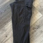 American Eagle Black Cargo Jogger Pants Photo 7