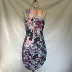 L'ATISTE by Amy Cutout Bodycon Dress Sz M Y2K Abstract Club Edgy Stretch Party Photo 6