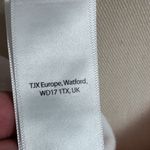 Cynthia Rowley pink striped high waist linen paperbag shorts size medium Photo 9