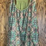Maurice's Sequin Multicolored Patterned Tank Top Woman’s Size XXL Photo 0