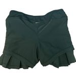 Fabletics Women's High Rise Pleated Black Mini Skorts Size Small Photo 3