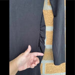 Imanimo Long Sleeve Ruched Maternity Dress small Black Photo 4