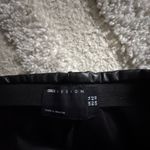 ASOS  Black Faux Leather Skirt Photo 2