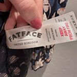 FatFace  Women's Blue Cream Floral Blouse Top Size 2 Photo 6