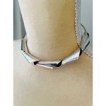 8 Other Reasons Twisted Collar Necklace, Silver, Rustic Style, NWT Photo 8