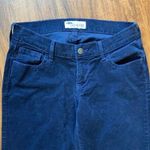 Old Navy blue corduroy rockstar pants size 6 Photo 4