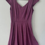 Gilli Purple Short Sleeve V Photo 0