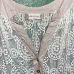 Altar'd State Lace Floral Semi Sheer Dress Cottagecore Farmhouse Photo 3