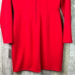 Crystal Doll Crystal Dolls Size 11 Red Long Sleeve Sweetheart Neckline BodyCon Party Dress Photo 7