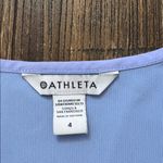 Athleta  Expedition Dress Liliac Blue 4 EUC Attached Shorts Pockets Photo 3