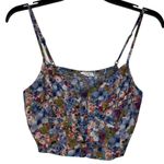 Lush Clothing LUSH Cropped‎ Floral Spaghetti Strap Top Photo 0
