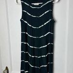 Thread & Supply Sleeveless Swing Dress Women's Small Black White Jersey Knit Photo 0