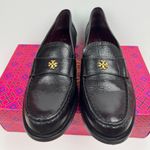 Tory Burch Perfect Classic Casual Goat Leather Black Womens Loafers Size 9 Photo 0